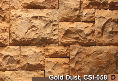 Medieval Castle Stone - Gold Dust