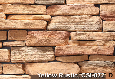 Weathered Ledgestone - Yellow Rustic